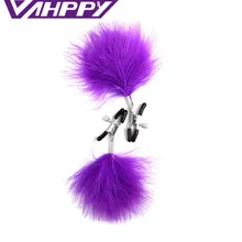Velvetball Metal Nipple Clamps,Breast Clip,Nipple Clip,Breast Clamp,Female Breast Clip Clitoris Clips Adult Games,BDSM Sex Toys