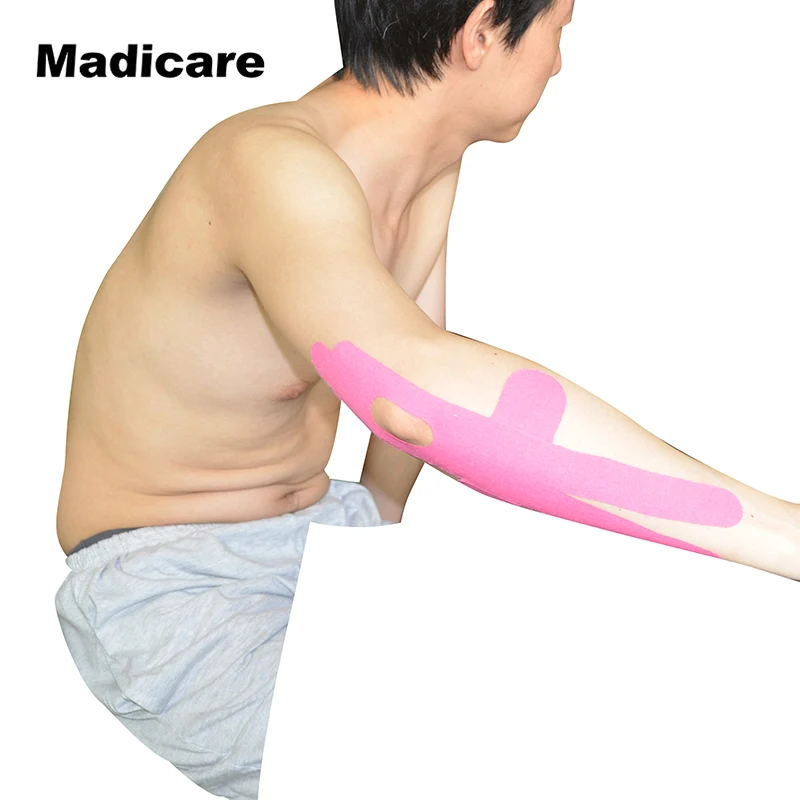 Elbow Athletic Kinesiology Tape Medical Elastic Sport Muscle Adhesive