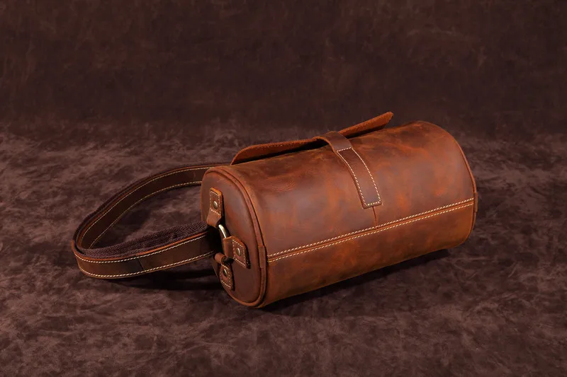 Crazy horse Leather bag-3-1
