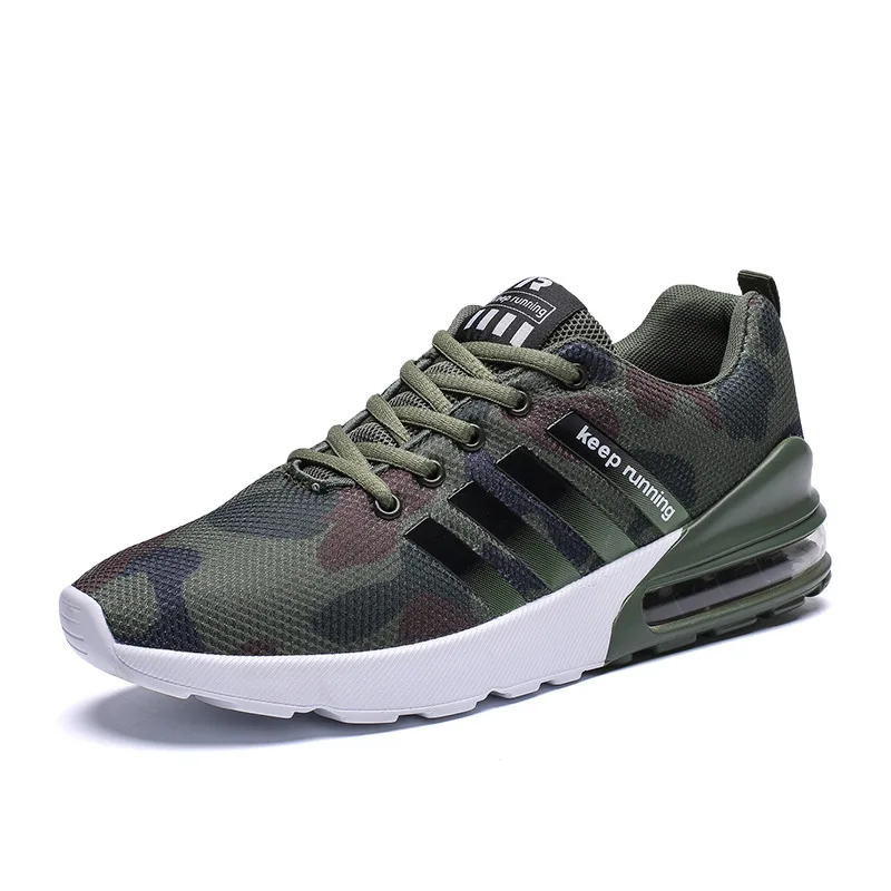 

2019 New Man Sneakers for Men Rubber Black Running Shoes Army Green Breathable Mesh Sport Shoes Male Sneakers Jogging male shoes