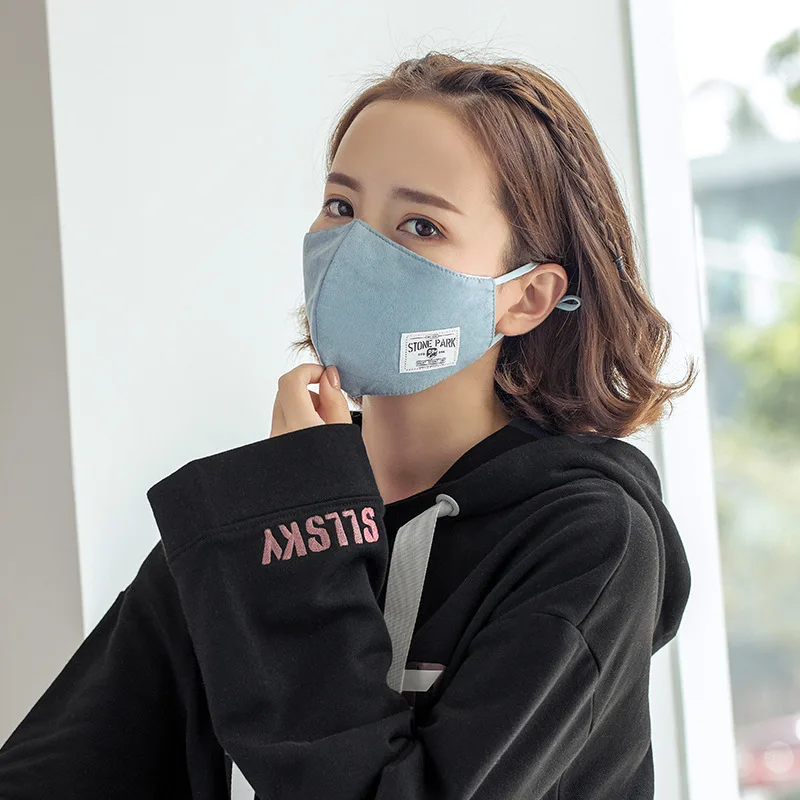 1 шт. маска пыли анти загрязнения маска 2018 Новый Для мужчин Для женщин маски модные унисекс дышащая рот маски многоразовые M010