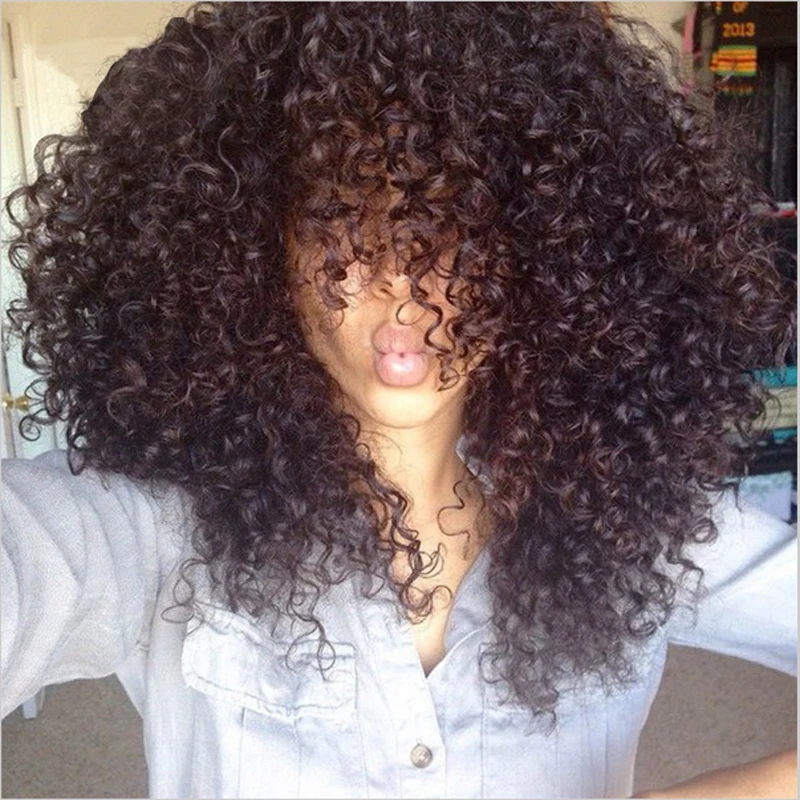 Malaysian Curly Hair 3 bundles Malaysian Virgin Hair extensions Afro Kinky Curly Hair 7A unprocessed virgin hair curly weave