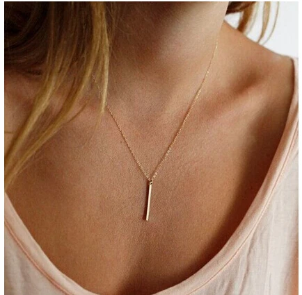 

fashion new alloy chain plus a font alloy pendant new hot ladies necklace female best gift factory direct