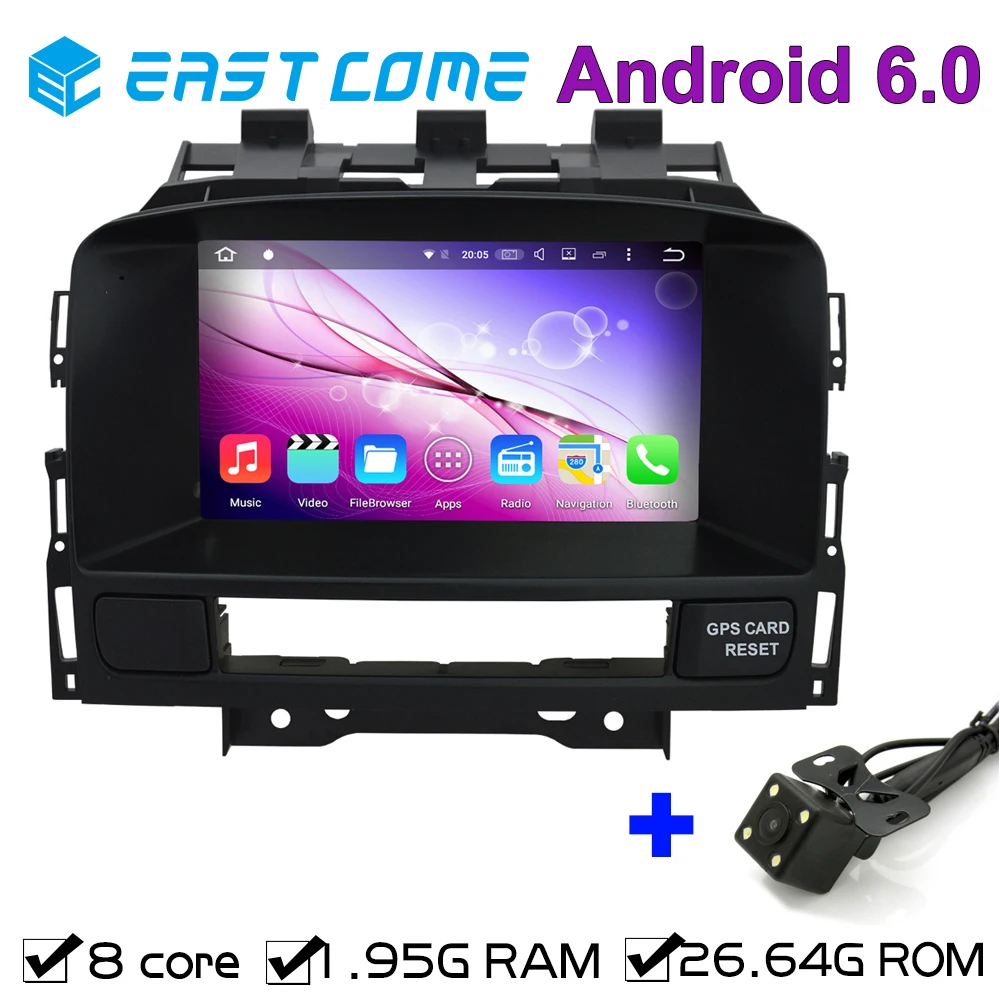 7 2 din Octa Core Pure Android 6 01 Car DVD Autoradio For Opel Astra J