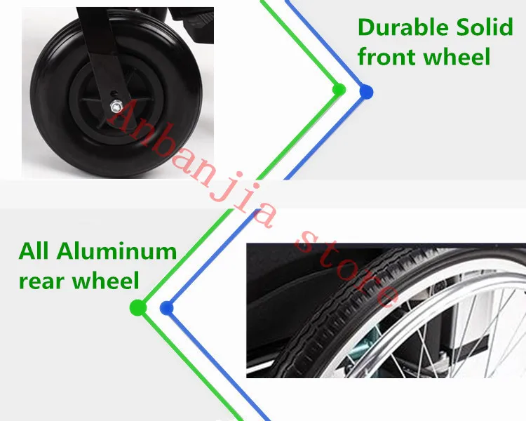 Специальный цвет алюминиевый сплав мощность электрическая инвалидная коляска для пожилых людей