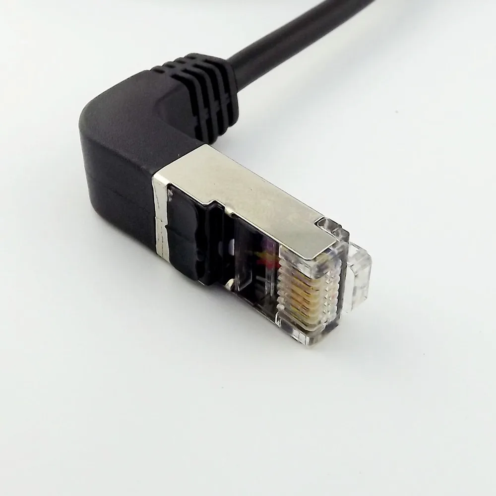 Купить 10 шт. разъем RJ45 штекер подпушка угловой локальной сети ...