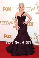 Kelly Osbourne Burgundy Ball Dress 2011 Primetime Emmy Awards Mermaid Taffeta Red Carpet Superstar Celebrity Dresses