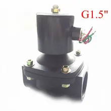 1,5 Дюймовый электромагнитный клапан воды N/C 2 way воздушный нефть и газ 2W400-40 AC220V электромагнитный клапан