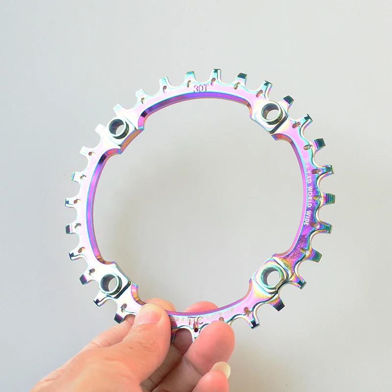 

Fouriers MTB CHAIN RING BCD 104mm Chainwheel Full CNC made narrow-wide chainring 30T