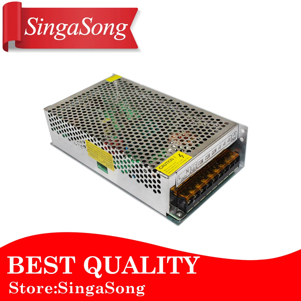 

12V 10A 120W Switching power supply Driver For LED Light Strip Display AC100-240V Factory Supplier free shipping.