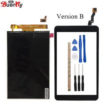 

BKparts 5PCS LCD Screen For Alcatel One Touch Pixi 3 8 OT9005 9005 9005X LCD Display Glass Screen Digitizer Replacement