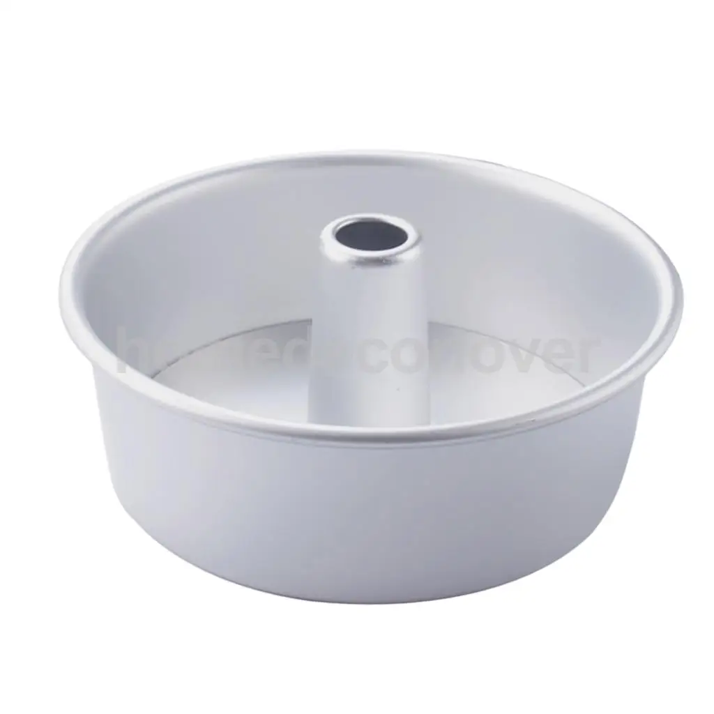 Alloy Round Hollow Chiffon Cake Mold Angel Food Cake Pan Baking Mould 6 inch 8 inch