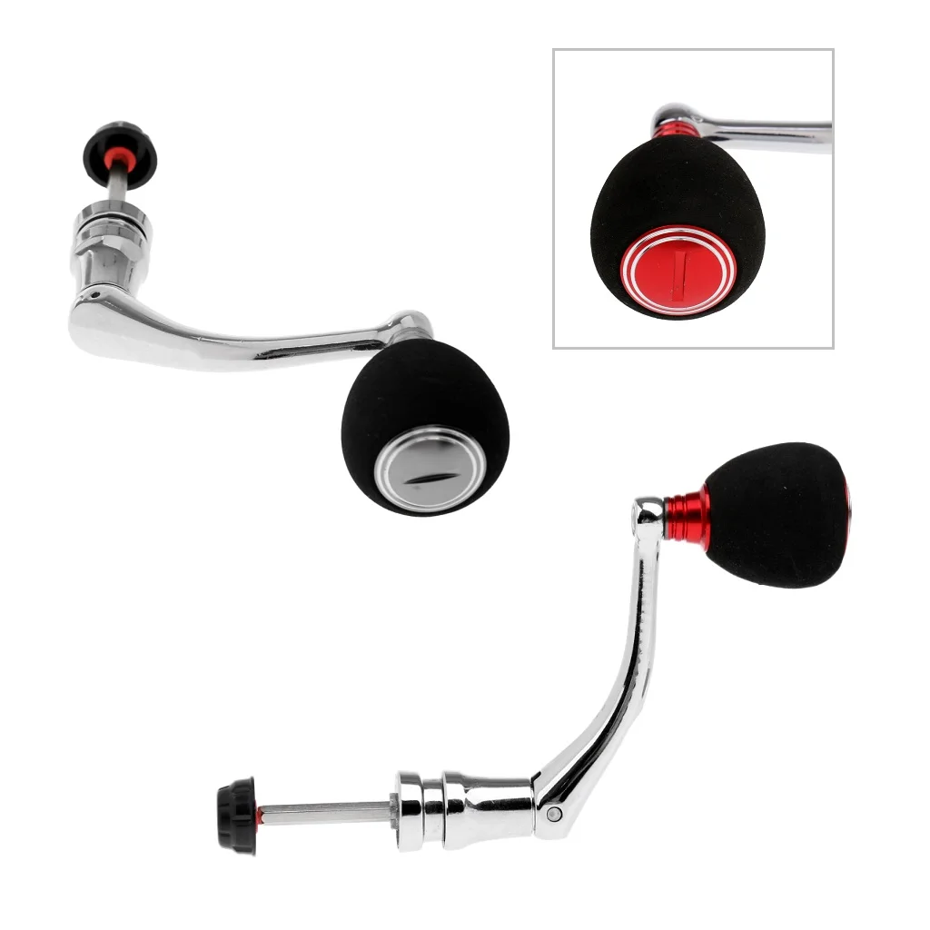 

Stainless Fishing Reel Handle EVA Knob for 2000/3000 Series Spinning Reels Carretes de pesca moulinets de peche