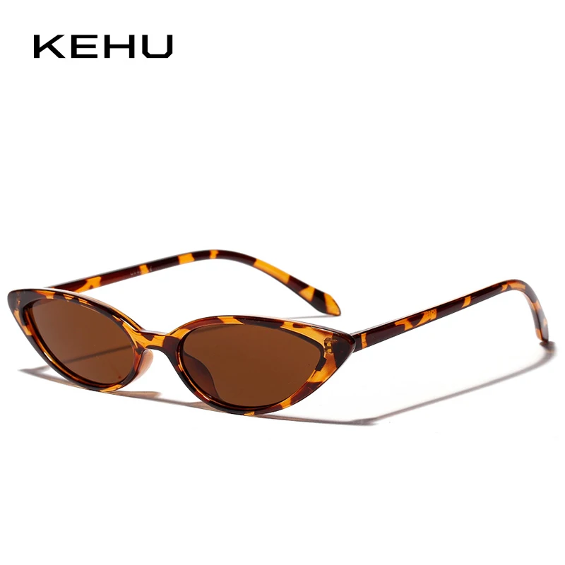 

KEHU Sexy Small Oval Sunglasses Women Ultralight Eyewear Frame Retro Design Sun Glasses Ladies travel UV400 Goggles Shades KH60