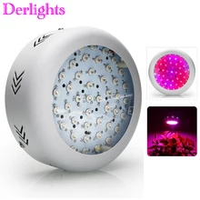 UFO 150W Светодиодный светильник для выращивания 50X3W светодиодный s полный спектр коробка для выращивания 410-730nm для комнатных тепличных растений цветок с очень высоким выходом