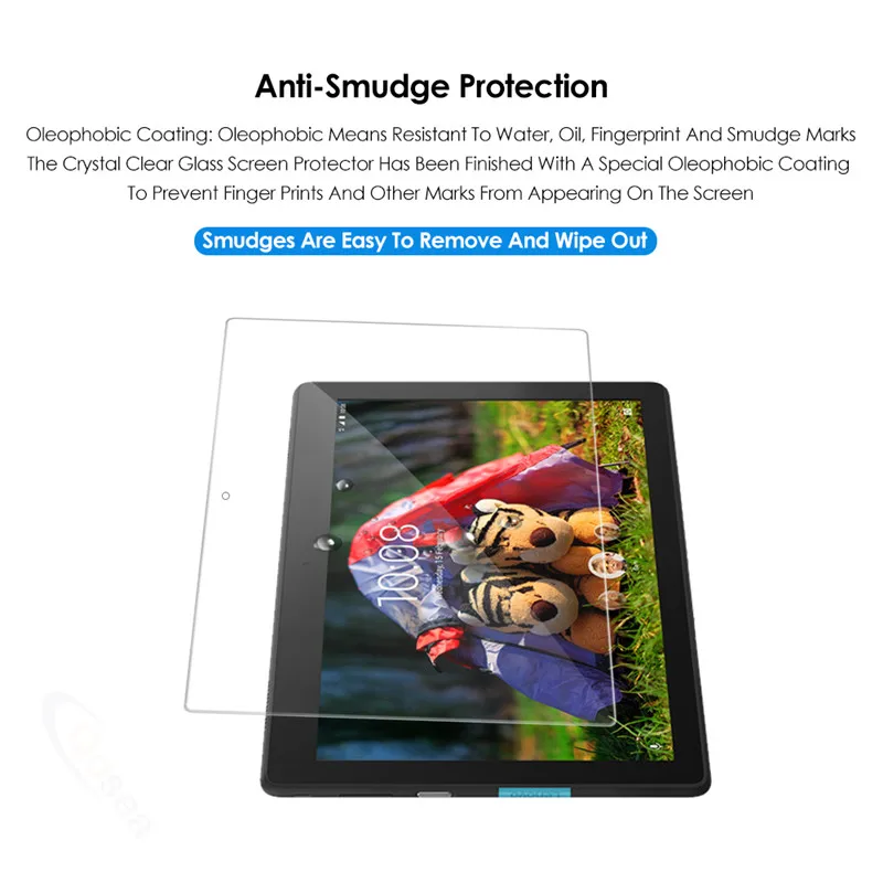 Qosea закаленное Стекло для lenovo Tab E10 TB X104F 10 1 Экран протектор ультра тонкая Обложка E7