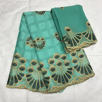 

2019 New Design French Lace Fabric High Quality Wedding African Lace Fabric With Stones African Swiss Voile Lace High Quality