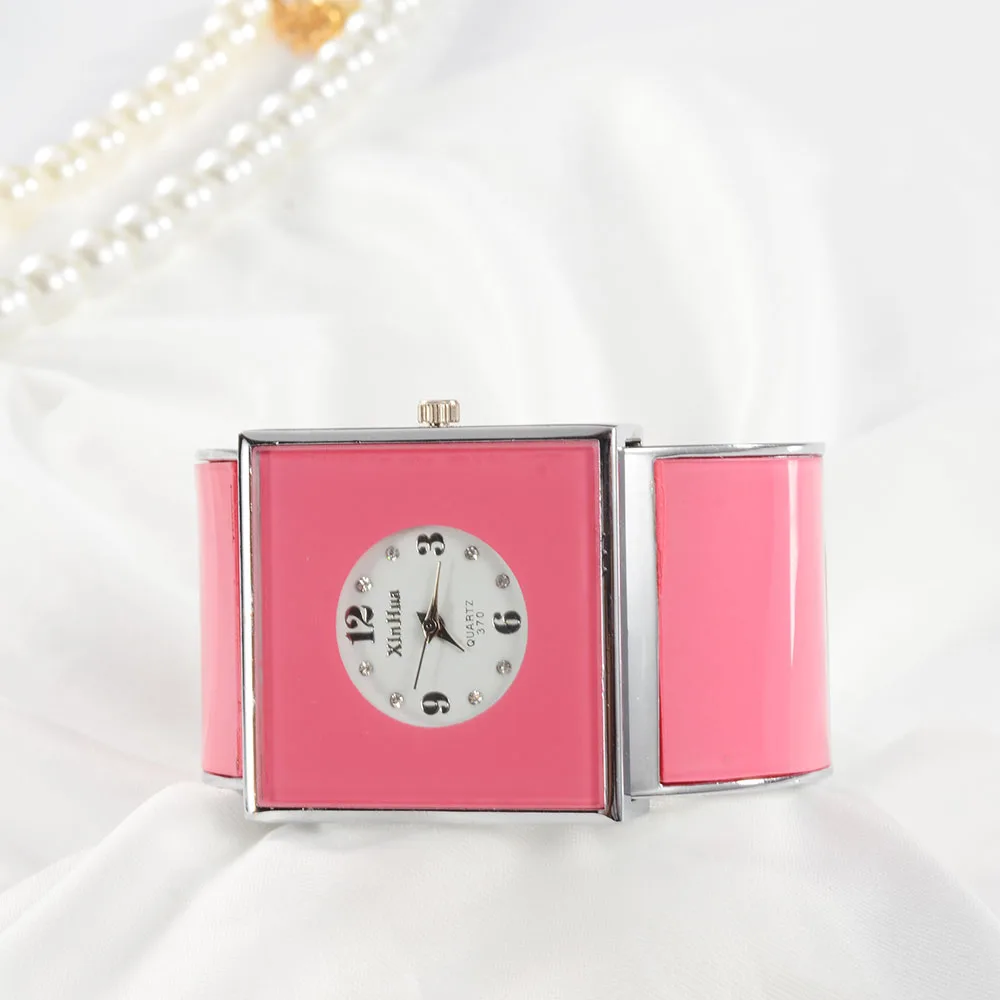 Women's Big Stainless Steel Bracelet Watches Luxury Crystal Ladies Watch women watches