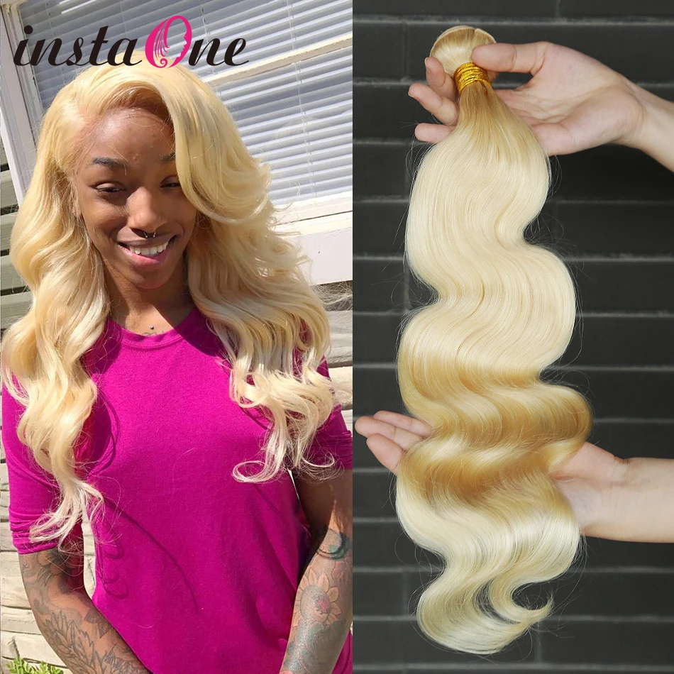 Instaone Hair Brazilian Body Wave Virgin Human Hair Weft 1 3 4 Pc