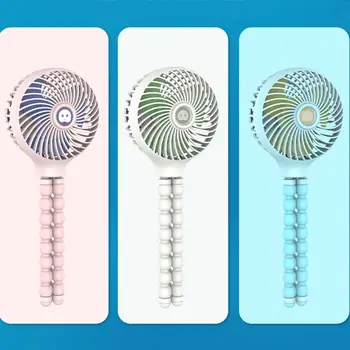 

Mini Portable Hanging Octopus Shape Stand Adjustable Handheld USB Charging Fan Cooler for Baby Stroller Student Use