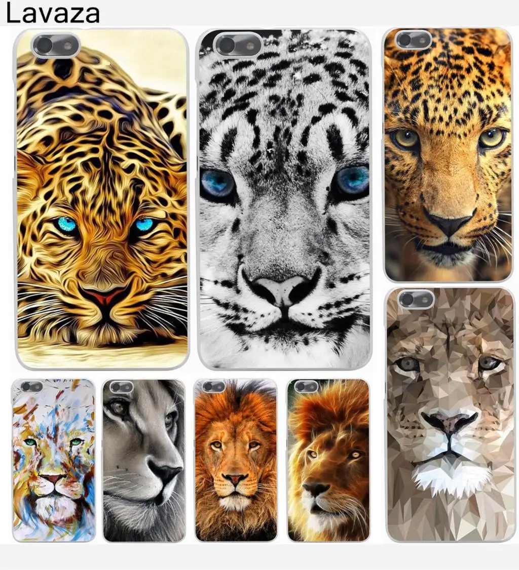 

Lavaza Lion tiger head Hard Phone Cover for Huawei P8 P9 P10 P20 P30 Lite Plus P20 P30 Pro P smart 2019 Case