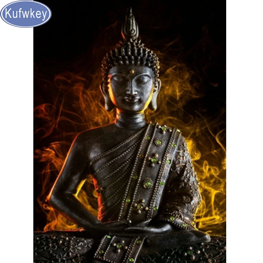 Full Diamond Embroidery Buddha 5d Diy Diamond Painting Buddha 3d Picture Image Stitch Cross 3d Diamond Mosaic Needlework Crafts Diamond Painting Cross Stitch Aliexpress