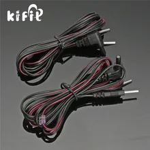KIFIT 2 шт./пара Замена свинцовыми проводами для машины воды Стандартный электрод водит кабели 1,1 м черный и красный цвета массажный инструмент по уходу за ногами