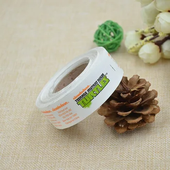 

Six color wash standard, non-woven tape tear rotten trademark OEM