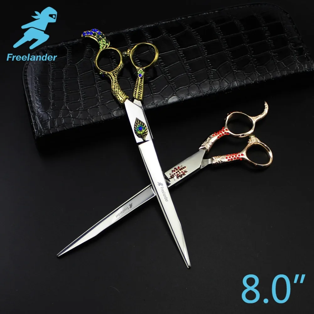 

Freelander 8.0inch Professional Shears Dog Pet Grooming Scissors Polishing Tool Animal Haircut Suppliers Instruments High Qualit