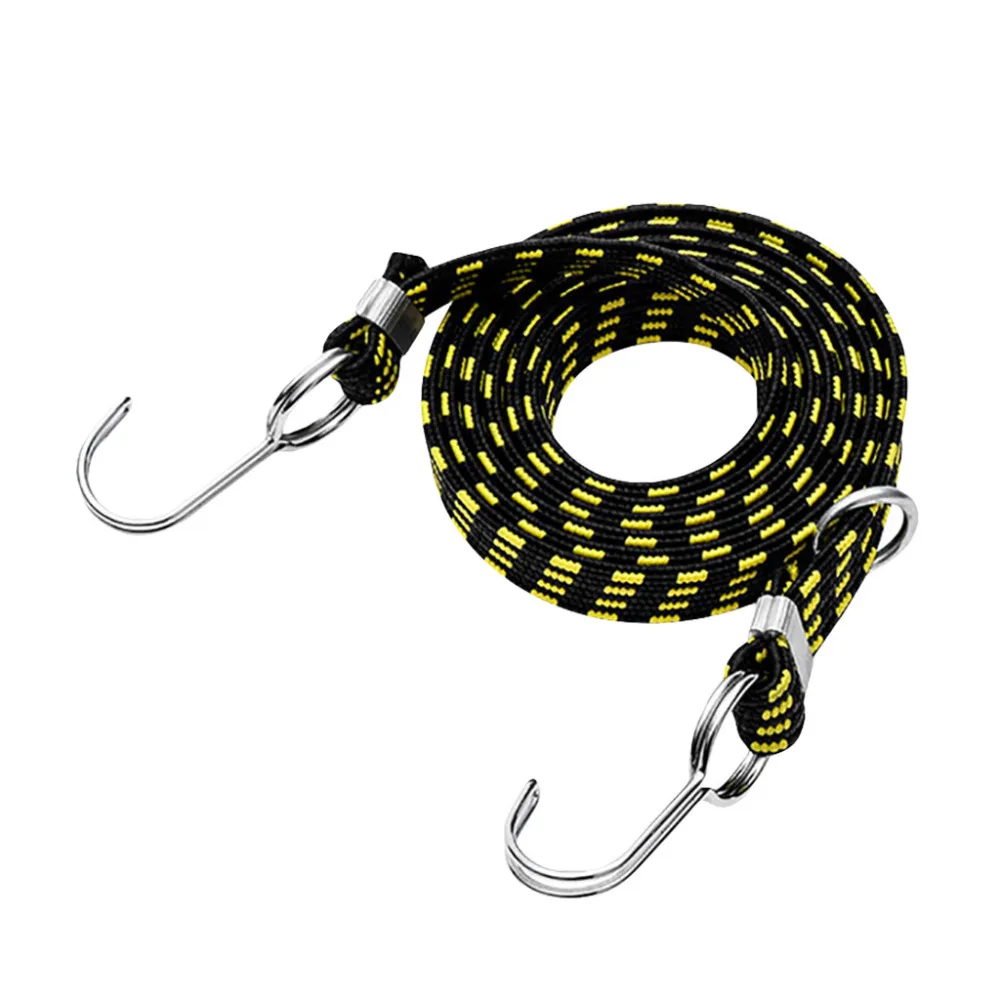 Excellent 1 m Bicycle Bike Cycling MTB Luggage Stacking Rope Banding Bungee Elastic Cord Strap Tie Fixed Band with Hook For Motorcycle &xs 5 Excellent 1 m Bicycle Bike Cycling MTB Luggage Stacking Rope Banding Bungee Elastic Cord Strap Tie Fixed Band with Hook For Motorcycle &xs 5