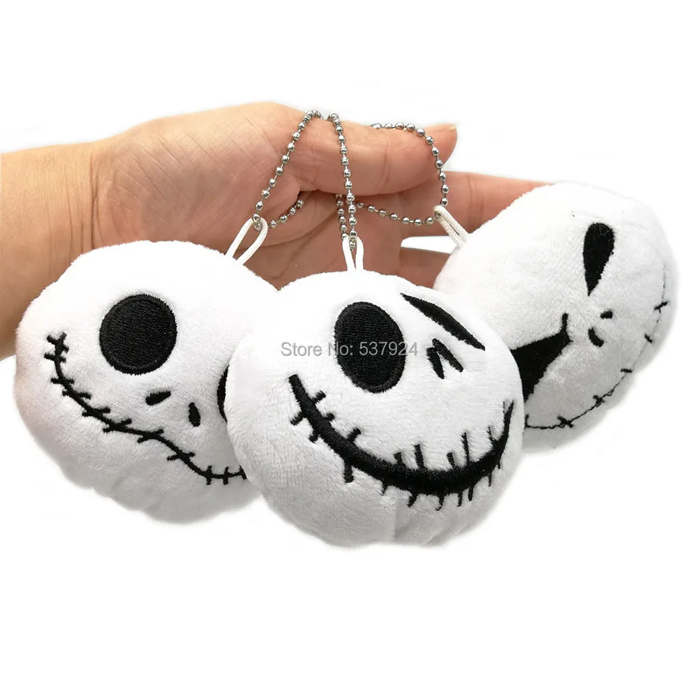 

New Nightmare Before Christmas Jack 3" 8CM Plush Doll Keychain Pendant-CPPY