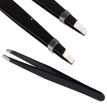 

Mouth Eyebrow Stainless Steel Clip Black False Eyelash Inclined Makeup Tools & Accessories