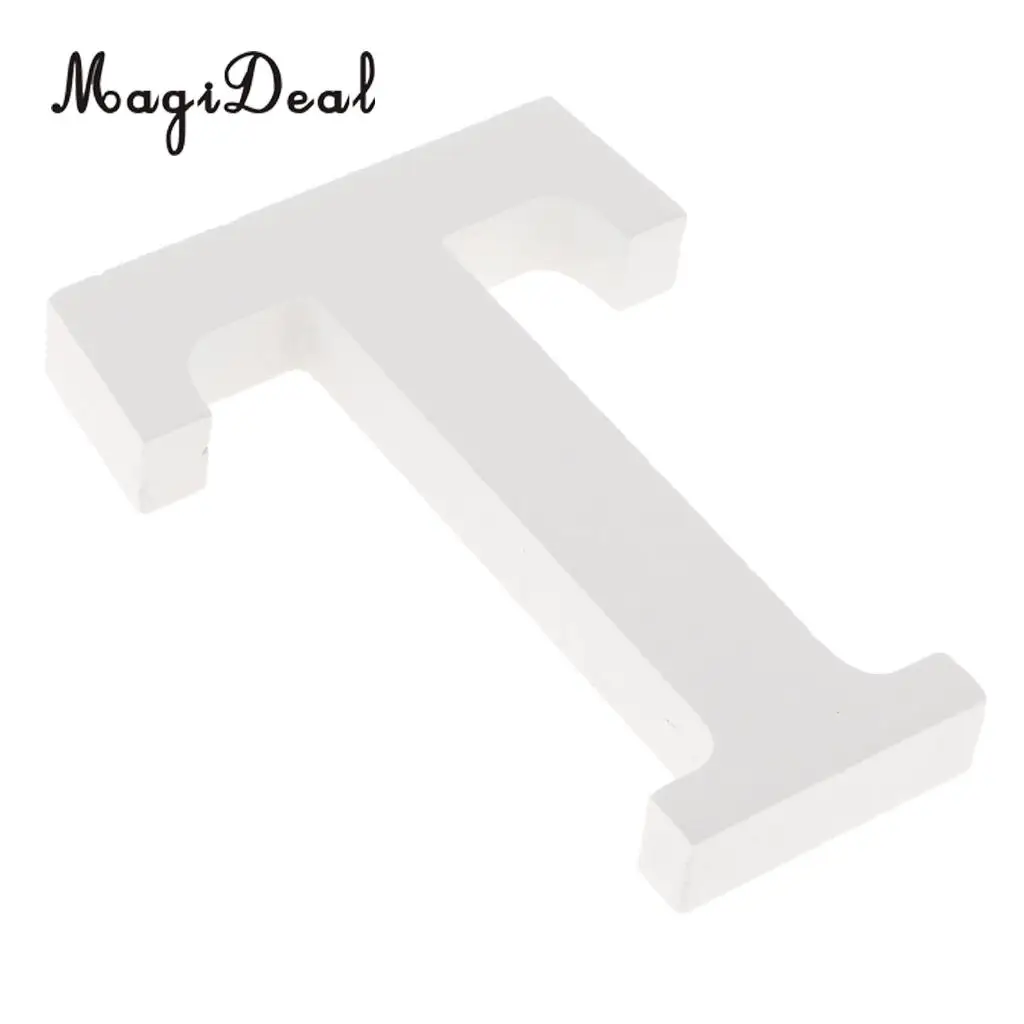 DIY Wooden Alphabet Letters Sign Plaque Wall Art Hanging Decor Decal Wedding Baby Shower Party DIY Decoration