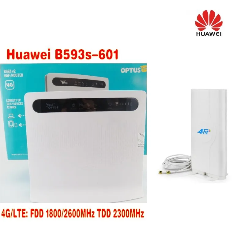 Huawei Smart Web LTE CPE B593s-601+4g LTE 49dbi antenna