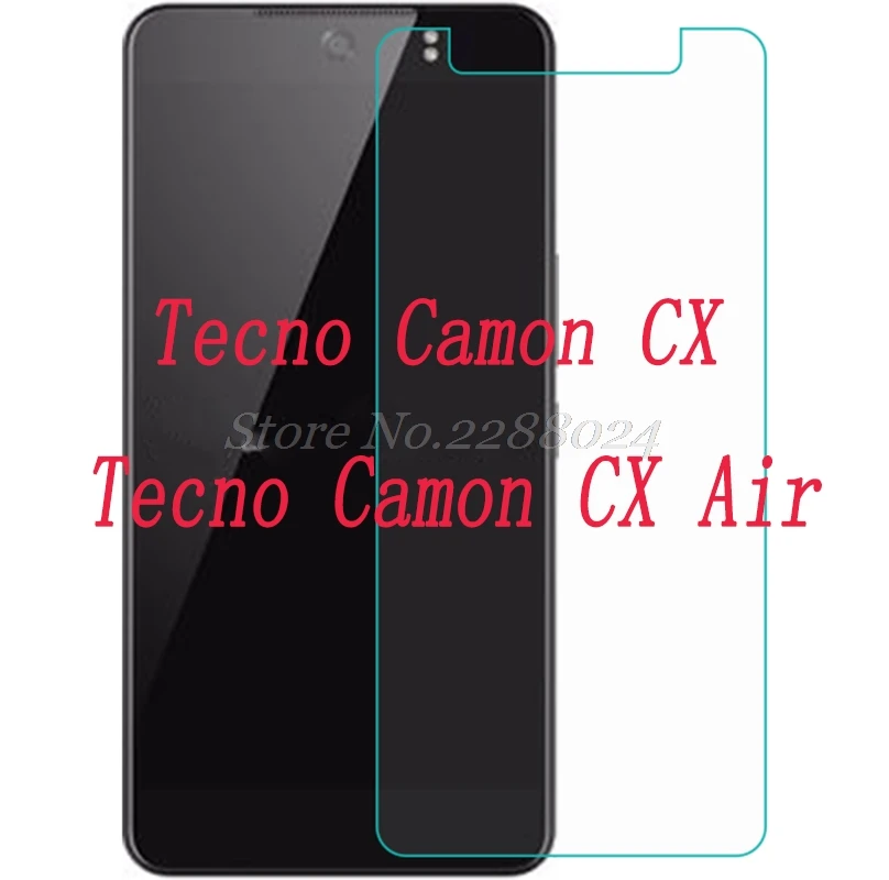 

Smartphone Tempered Glass for Tecno Camon CX / AIR 5.5" 9H Explosion-proof Protective Film Screen Protector cover phone