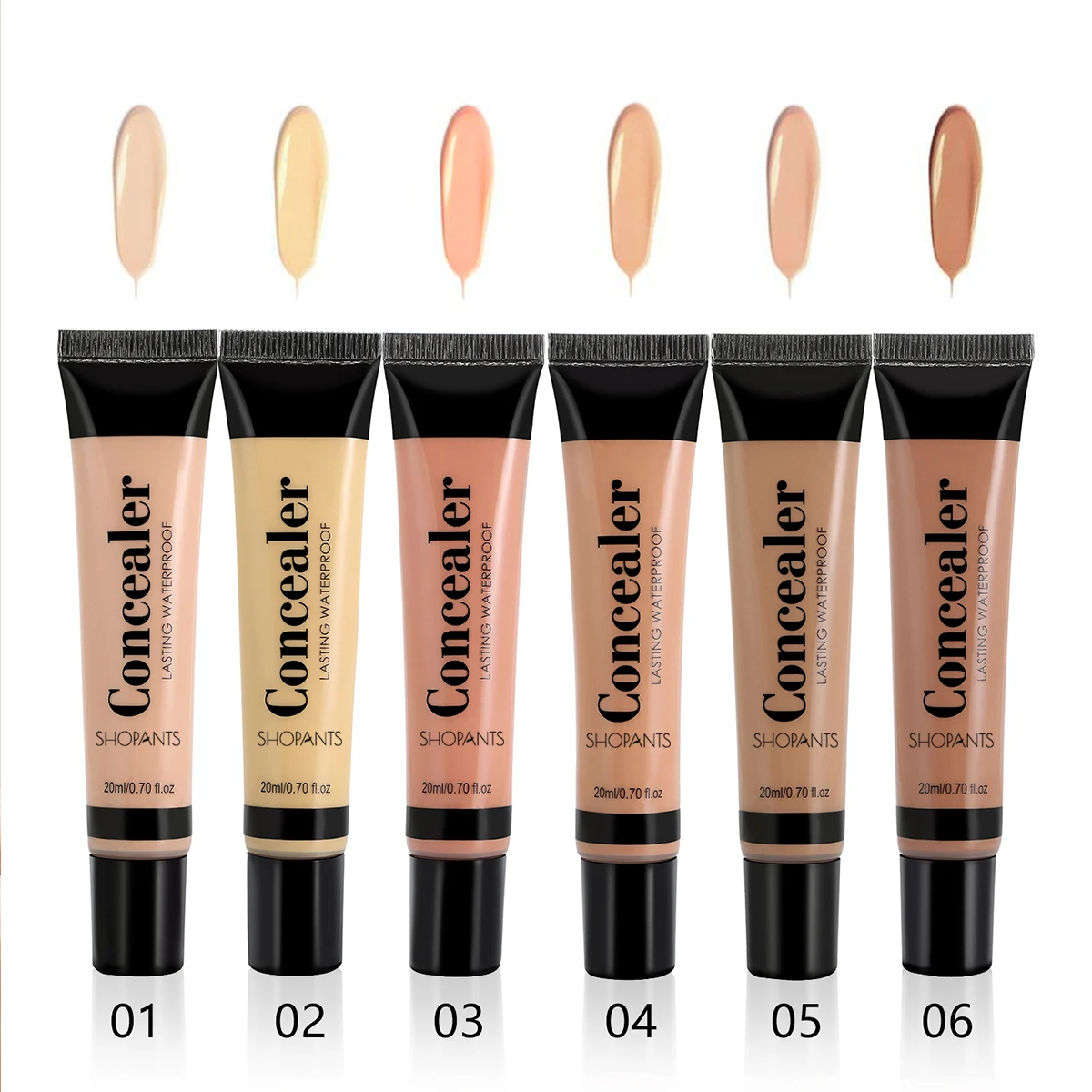 Waterproof Face Contour Liquid Concealer Primer Moisturizing Pigment Makeup Face Concealer Cream Invisible Pores Corretivo