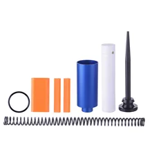 Large Metal Cylinder+ 16KG Spring+ Cylinder Push Rod Kit For Nerf Retaliator Toy Exterior Modified Kit Accessories