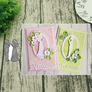 

2019NEW Metal cutting dies cut die Boy and girl Scrapbook paper craft knife mould blade punch stencil