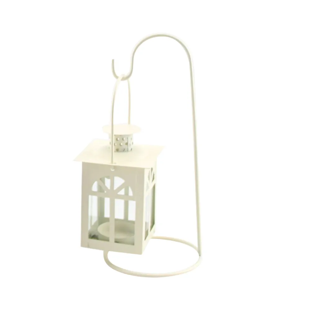 B 1 шт. Hollow держатель Tealight Подсвечник Висит Фонари Bird Cage Винтаж кованого#1017 B - Цвет: B