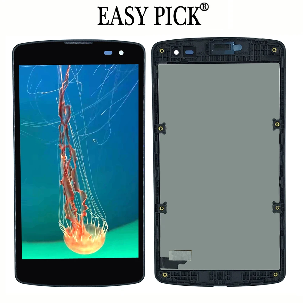 Pаспродажа Для LG L Fino или рюкзак с изображением трансформеров оптимуса F60 D392 D390N D290 ls660 VS810 ЖК дисплей Дисплей кодирующий преобразователь сенсорного экра...