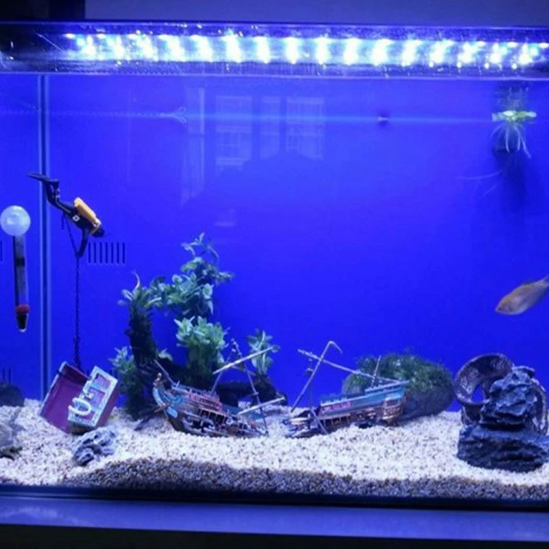 Artificial Aquarium Ornament Air Aerobic Device Decor Split ShipWreck Sailing Boat Sunk Ship Fish Tank Aquarium Decoration2