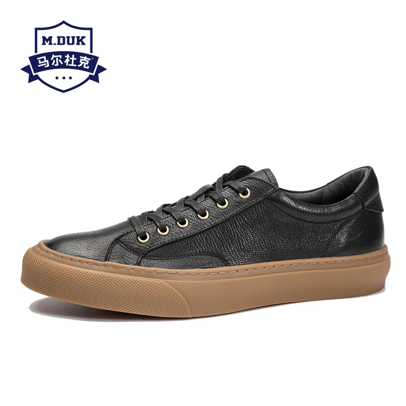 

spring autumn summer British retro men's Genuine Leather shoes all-match cowhide breathable sneaker men casual shoes Leisure