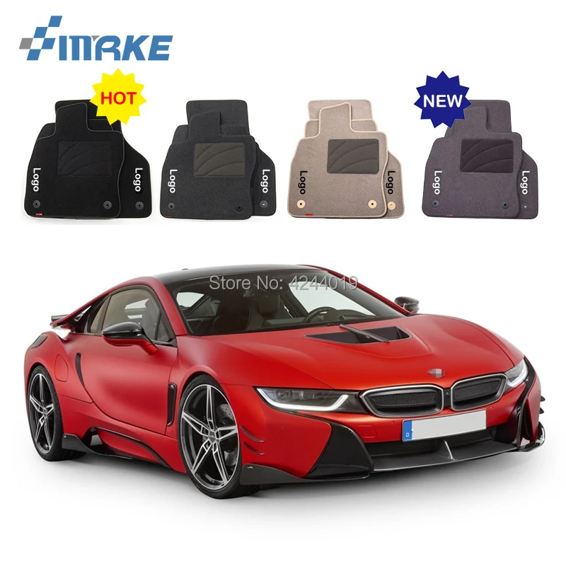 For BMW i8 Car Floor Mats Front Rear Carpet Complete Set Liner All