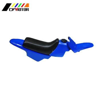 

Complete Plastic Body Fairing Fenders Shell Cover Gas Fuel Tank Seat For YAMAHA PEEWEE PW80 PW PY 80 PY80