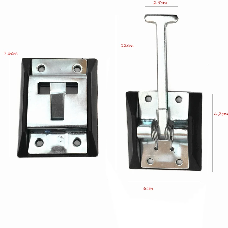 1 комплект 4-металлический стальной дверной замок крюк-RV-Кемпер-лошадь-работа-закрытый-прицеп-дверь-стоп-держатель-защелка-комплект