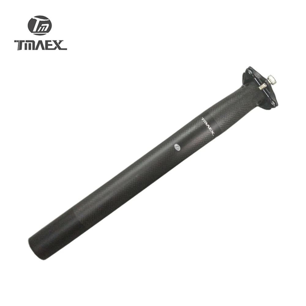 TMAEX 3k матовый карбоновый Подседельный штырь назад 25 градусов Сверхлегкий дороги