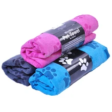 Generic Pet Dog Cat Hair Grooming Magic Dry Absorbent Towel Car Wash Towel Multifunction 3 color