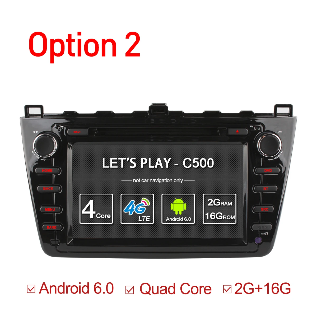 Cheap Ownice C500 Octa Core Android 6.0 car dvd gps For Mazda 6 Ruiyi Ultra 2008 2009 2010 2011 2012 wifi 4G Radio 2GB RAM BT 32G ROM 1