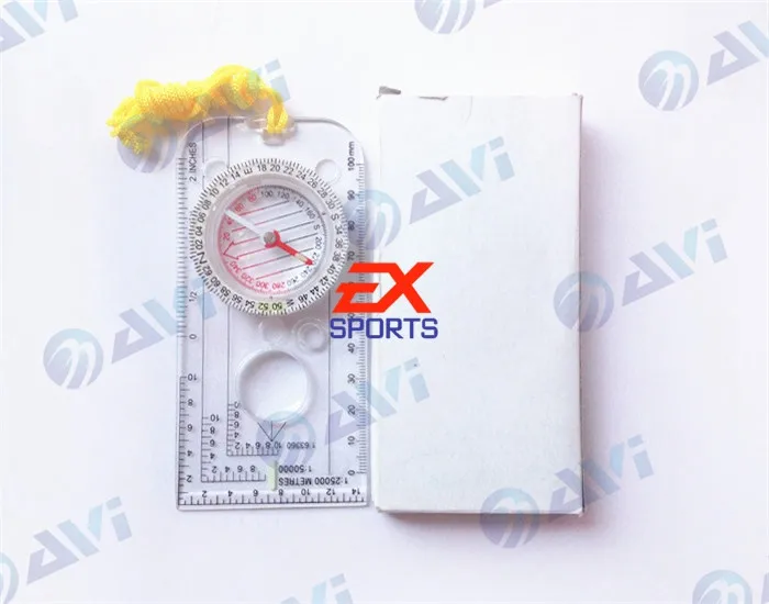 Brand New Magnifying Compass Army Scouts Hiking Camping Boating Map Reading Orienteering (6)