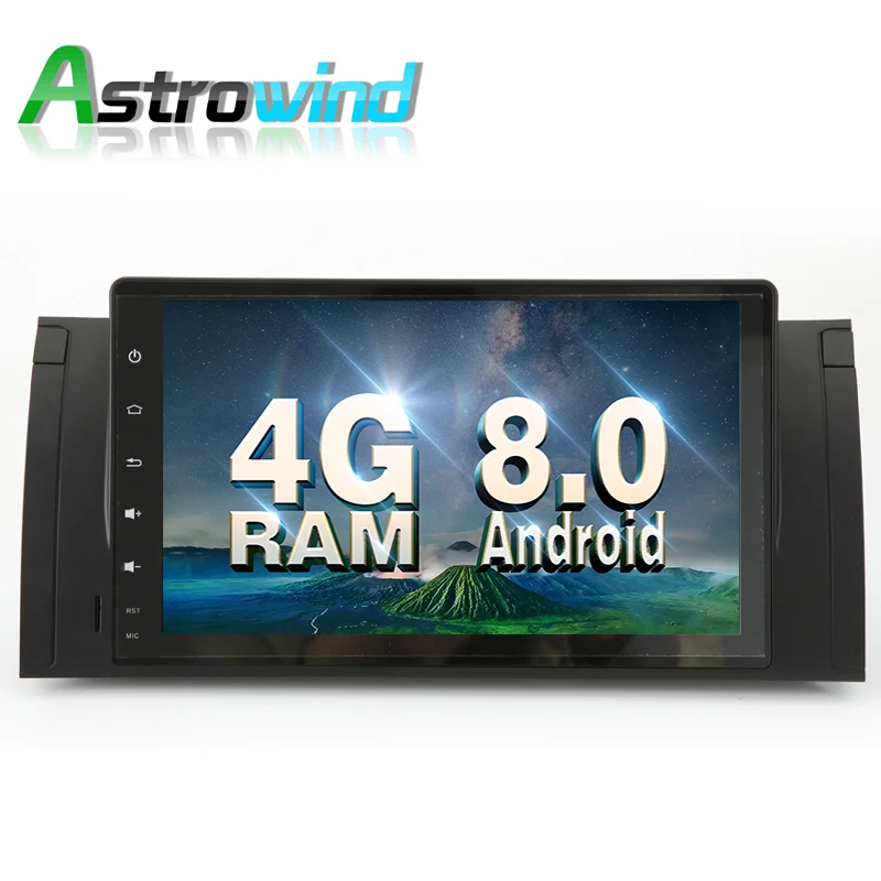 

9 inch 4G RAM Android 8.0 Car GPS for BMW E39 E53 X5 Car Navigation Stereo Media Auto radio System DAB E39 E53 X5 with WIFI Navi